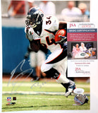 Tyrone Braxton Autographed/Inscribed "GO Broncs!!" 8x10 Photo JSA COA