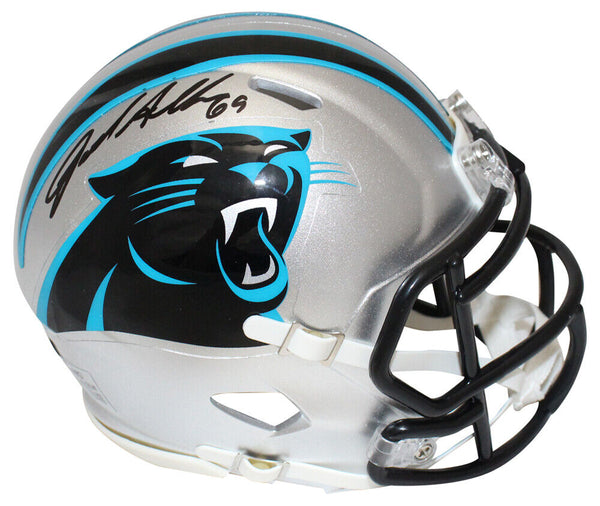 Jared Allen Autographed Carolina Panthers Mini Helmet BAS 40109