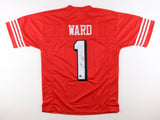 Jimmie Ward Signed 49ers Jersey (Beckett) San Francisco Veteran Free Safety