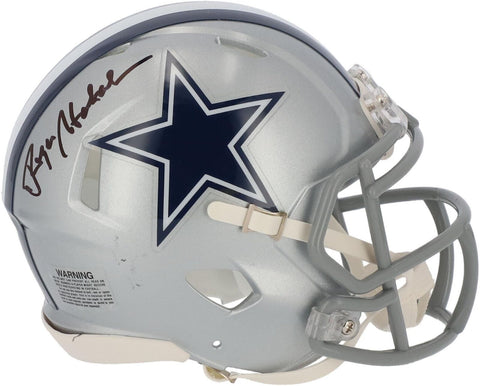 Roger Staubach Dallas Cowboys Signed Riddell Speed Mini Helmet