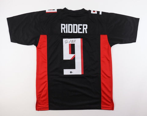 Desmond Ridder Signed Falcons Jersey (Beckett) Atlanta's 3rd Pick / Starting QB