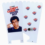 Chevy Chase Autographed/Signed CNN Films Popcorn Bucket Beckett WIT 58300