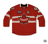 Connor McDavid Auto&Inscr "FOR CANADA" Auth 4 Nations FaceOff Jersey UDA LE 25