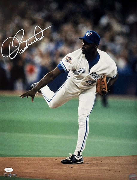 Blue Jays World Series Champ DAVE STEWART Signed 16x20 photo #1 AUTO - JSA