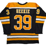 Autographed/Signed Morgan Geekie Boston Black Hockey Jersey Beckett BAS COA