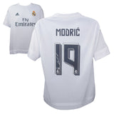 Luka Modric Signed Real Madrid FC Soccer Jersey #19 with Beckett COA