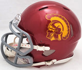 MARIO WILLIAMS AUTOGRAPHED USC RED SPEED MINI HELMET BECKETT WITNESS 207237