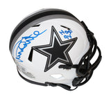 Randy White Autographed Dallas Cowboys Lunar Mini Helmet Beckett 40508