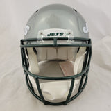 BREECE HALL SIGNED NEW YORK JETS FS FLASH SPEED AUTHENTIC HELMET FANATICS QR