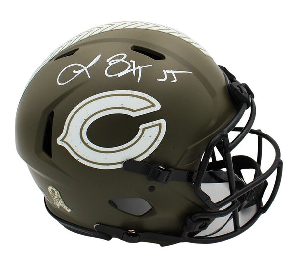 Lance Briggs Chicago Bears Speed Authentic Salute to Service NFL Helmet