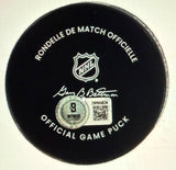 Aleksander Barkov Signed Florida Panthers Logo Puck Beckett/ 2xStanley Cup Champ