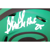 Sterling Sharpe Autographed Green Bay Packers Rave Mini Helmet HOF Beckett 53670