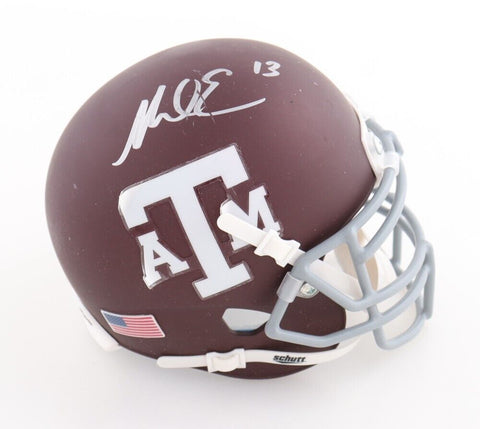 Mike Evans Signed Texas A&M Aggies Mini Helmet (JSA COA) Tampa Bay Buccaneers WR