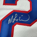 Autographed/Signed Mitch Richmond Sacramento White Basketball Jersey JSA COA