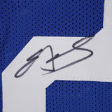 Edgerrin James Signed Indianapolis Colts Jersey (Beckett) #4 Overall Pk 1999 Dft