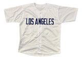 Don Sutton Los Angeles Signed White Baseball Jersey HOF 98 BAS