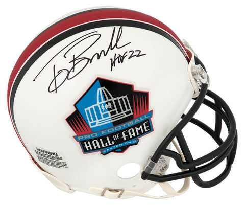 Tony Boselli Signed Hall of Fame Logo Riddell (vsr4) Mini Helmet w/HOF -(SS COA)