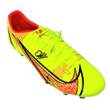 Erling Haaland Dortmund Signed Yellow Nike Mercurial Game Model Soccer Cleat BAS
