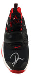 Giannis Antetokounmpo Bucks Signed Right Nike Zoom Freak 3 Bred Shoe BAS
