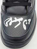 PATRICK EWING AUTOGRAPHED ATHLETICS 33 HI SHOE KNICKS 13 W/ BOX BECKETT 236551