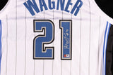 Mo Wagner Signed Magic Jersey (PA COA) Brother of Franz/ Orlando Teammate Center
