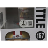 George Kittle Autographed San Francisco 49ers Funko Pop! #167 Beckett 42380
