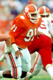 Michael Dean Perry Signed Clemson Tigers Jersey (JSA COA) 1988 Browns 2nd Rnd Pk