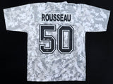 Gregory Rousseau Signed Buffalo Bills Jersey /TSE/Ex-Miami Hurricanes Linebacker
