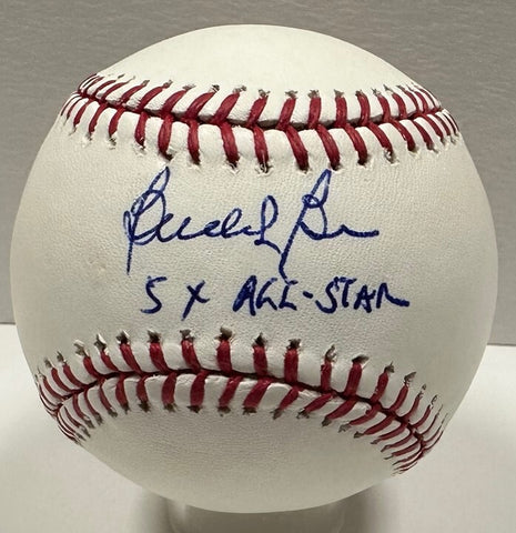 Rangers BUDDY BELL Signed MLB Official Baseball #2 AUTO w/ 5 x All Star Indians