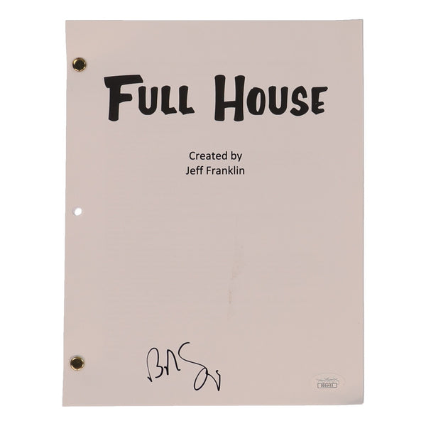 Bob Saget Signed Script (JSA) "Danny Tanner" Father on Full House (1987-1995)