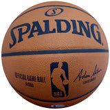 GIANNIS ANTETOKOUNMPO AUTOGRAPHED NBA LEATHER BASKETBALL BUCKS BECKETT 148316