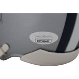 Roger Staubach Autographed Dallas Cowboys VSR4 Mini Helmet HOF JSA 46596