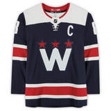 Alexander Ovechkin Autographed Capitals Adidas Navy Authentic Jersey Fanatics