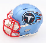 Treylon Burks Signed Tennessee Titan Flash Alternate Speed Mini Helmet (Beckett)