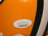 Clay Matthews Autographed Green Bay Packers VSR4 Mini Helmet JSA 36247