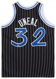 Shaquille O'Neal Orlando Magic Signed Black Mitchell & Ness Authentic Jersey