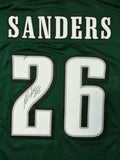Miles Sanders Autographed Green Pro Style Jersey - JSA W Auth *2