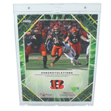 Chase Brown Autographed Cincinnatti Bengals 2025 NFL Emanate Fanatics LE 75/99