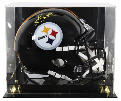 Steelers Jack Sawyer Signed Full Size Speed Rep Helmet W/ Case BAS Witnessed