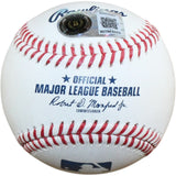 Mariano Rivera Autographed New York Yankees OML Baseball 652 SVs Beckett W 58255