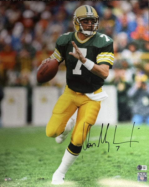 DON MAJKOWSKI Signed 16X20 Photo #3 - Green Bay Packers AUTO - BAS