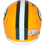 Aaron Jones Autographed Green Bay Packers Mini Helmet Beckett 43849