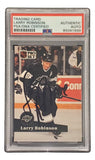 Larry Robinson Signed 1991 Pro Set #104 LA Kings Hockey Card PSA/DNA 898