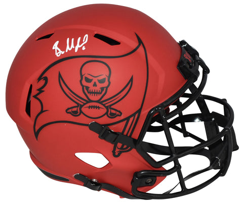 BAKER MAYFIELD SIGNED TAMPA BAY BUCCANEERS BUCS RAVE FULL SIZE HELMET BECKETT