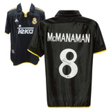 Steve McManaman Signed Real Madrid Away Soccer Jersey #8 with Beckett COA