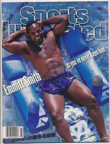 July 1, 1996 Emmitt Smith HOF Sports Illustrated NO LABEL Newsstand Cowboys