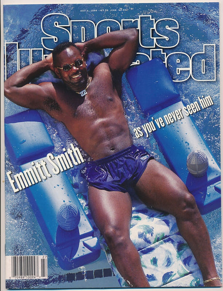 July 1, 1996 Emmitt Smith HOF Sports Illustrated NO LABEL Newsstand Cowboys