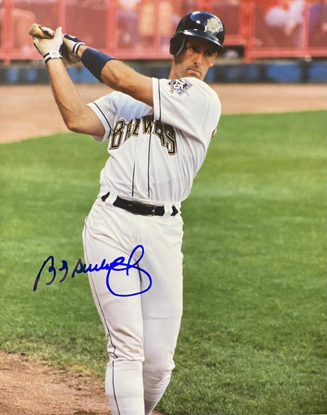 Milwaukee Brewers All Star B.J. SURHOFF Signed 8x10 Photo #1 AUTO