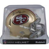 George Kittle Autographed San Francisco 49ers Mini Helmet Beckett Witness 49866