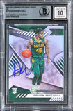 Davion Mitchell Signed 2021 Chronicles DP XR #170 Rookie Card Auto 10! BAS Slab